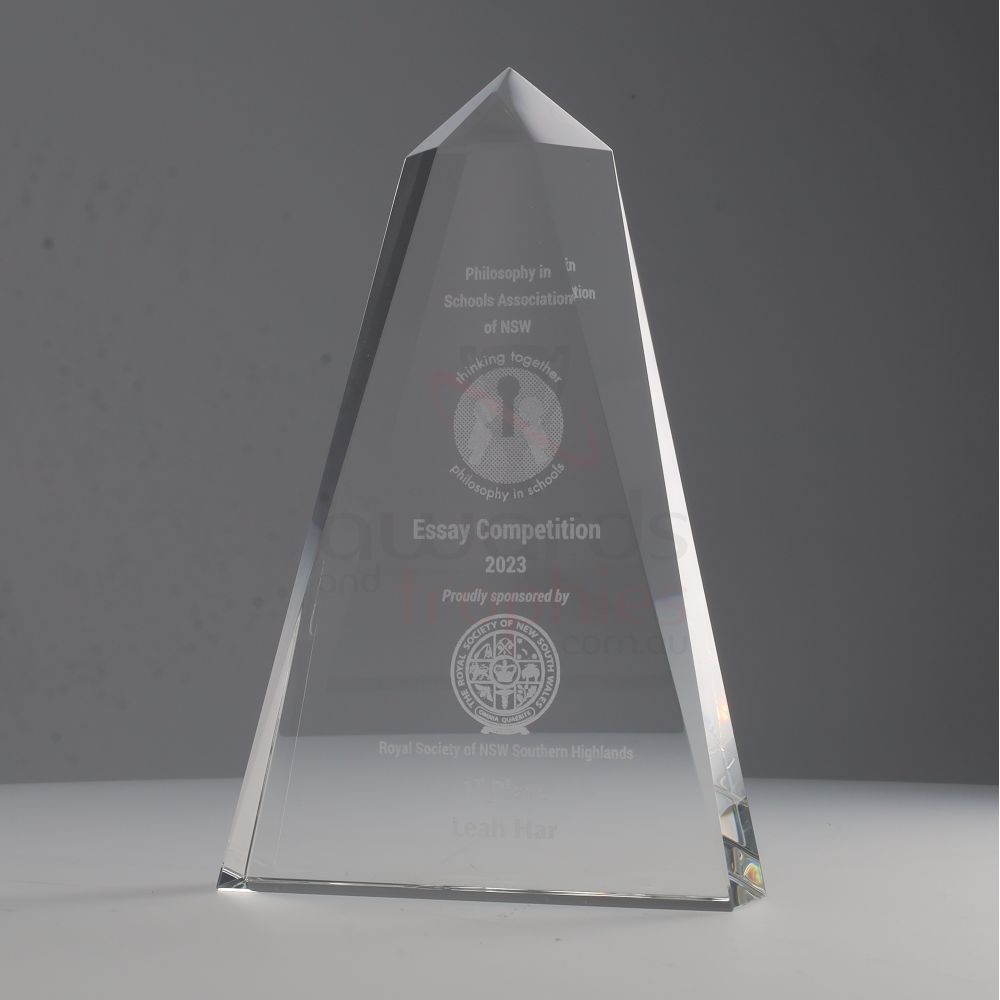 Infiniti Clear Crystal Prism 160mm