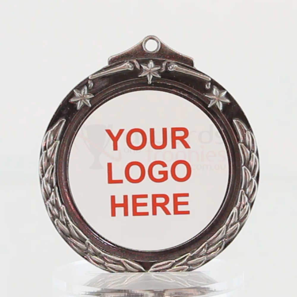 Tristar Personalised Medal 70mm Silver 