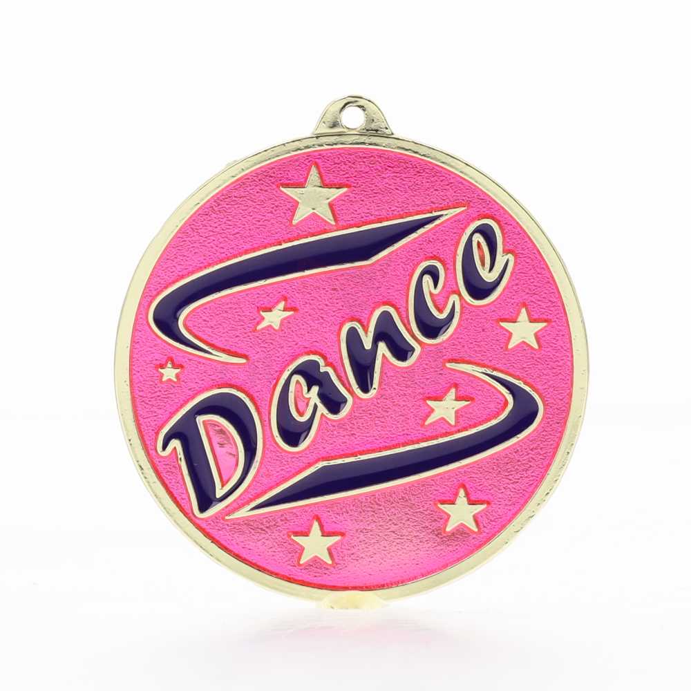 Pink Dance Medal 50mm