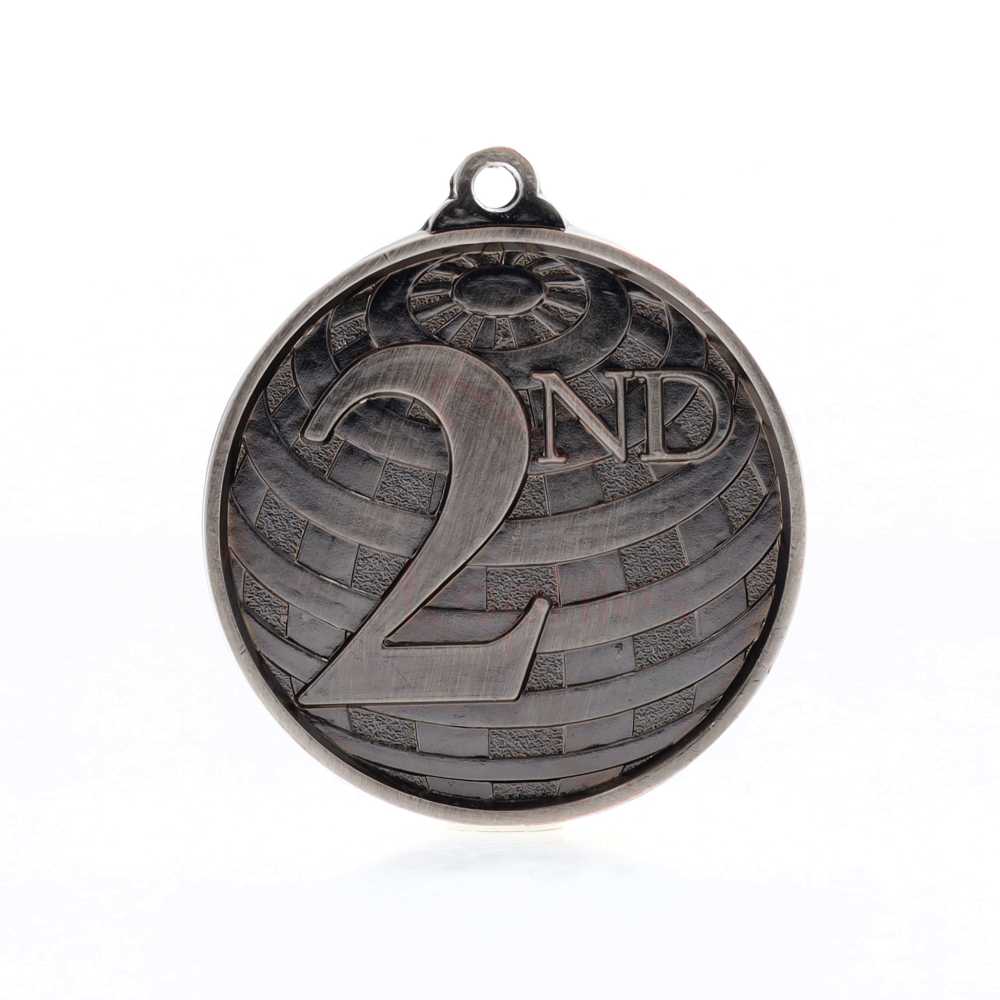 Global 2nd Place Medal 50mm