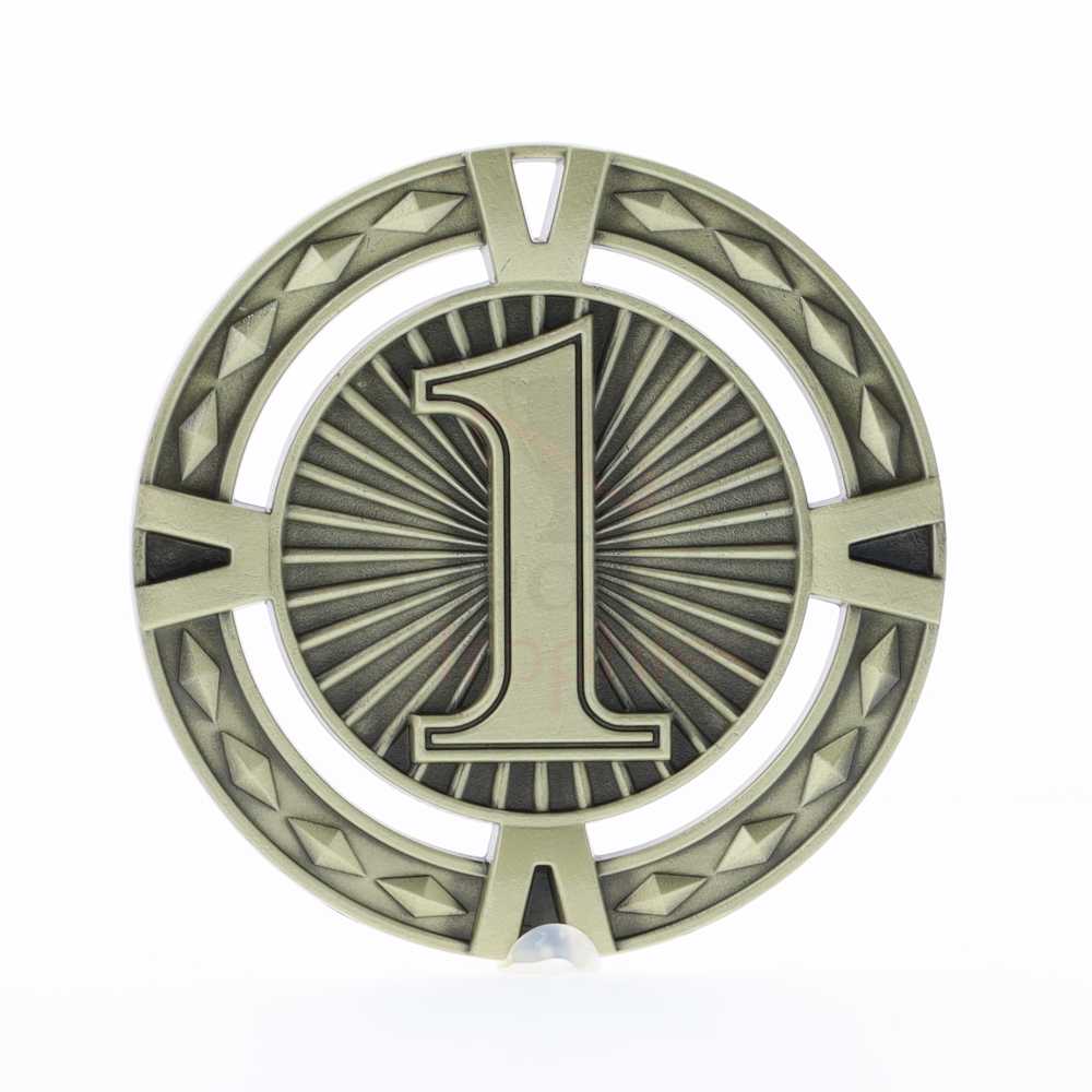 Cutout 1st Place Medal 60mm