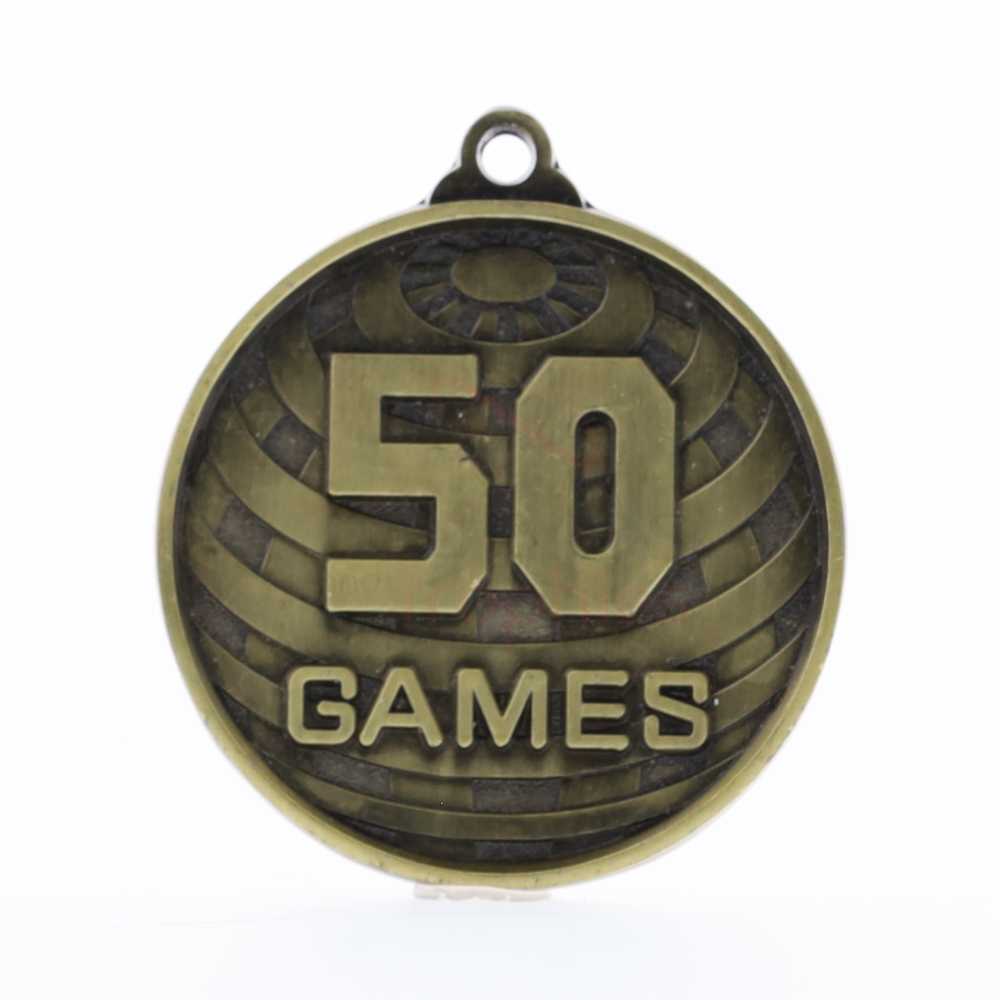Global 50 Games Medal 50mm